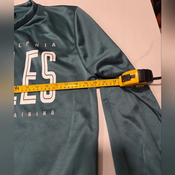 NFL Philadelphia Eagles Teal Crewneck Sweatshirt - Picture 2 of 4